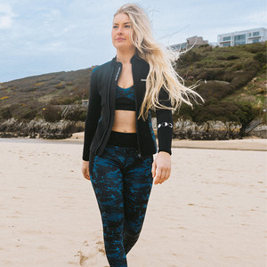 2023 Gul Womens Luna7 Multi-Sport 2mm Co-ord Bundle Set LA630 - Nu Wave Camo / Black